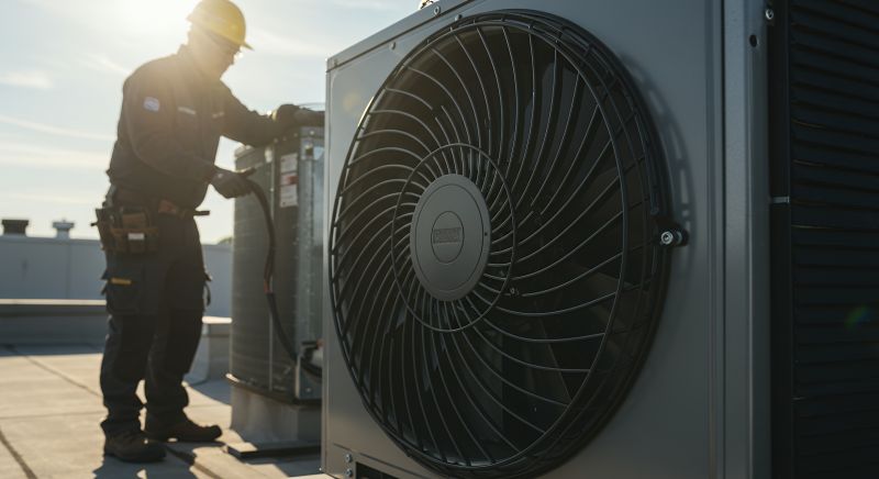 Central Ac Installation detail