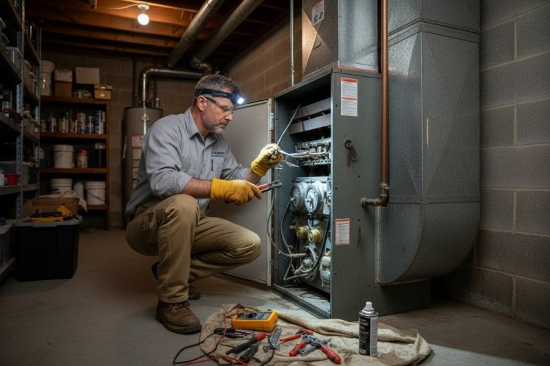 Furnace Repair detail