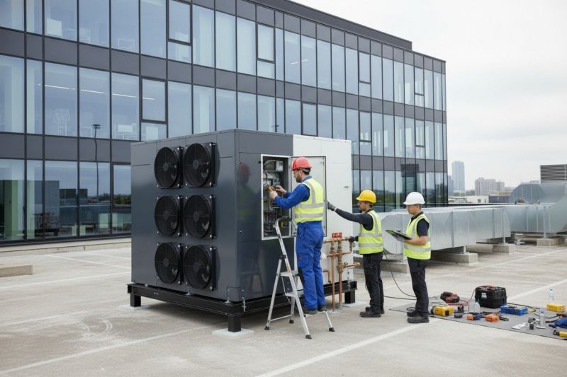 Heat Pump Installation detail