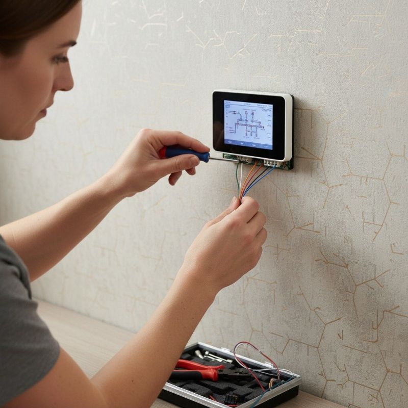 Residential Thermostat Repair detail